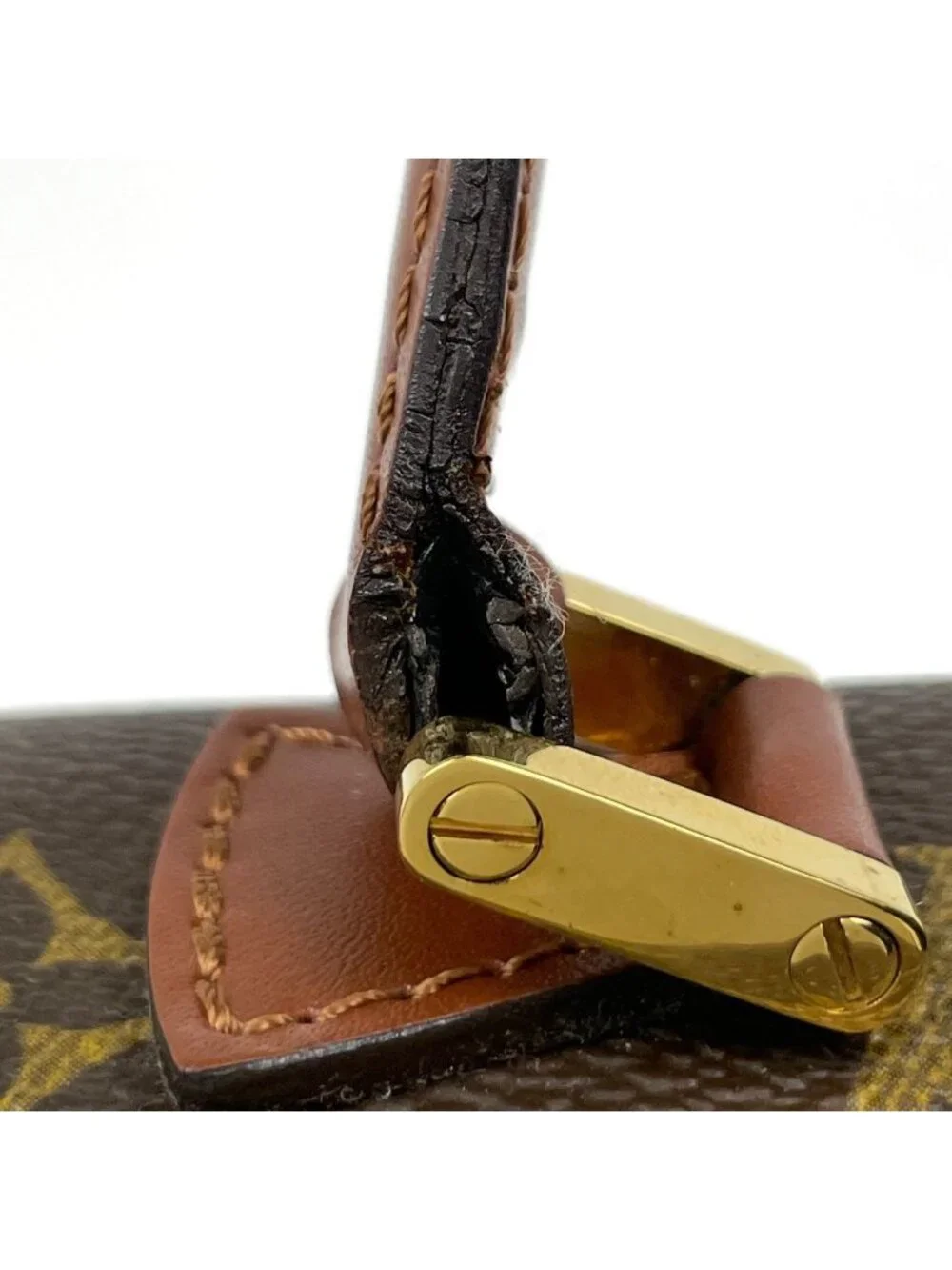 Louis Vuitton Concorde Handbag Monogram Brown